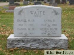 Daniel M Waite, Sr