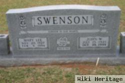 Mary Lee Groves Swenson