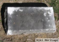 Riford F. Boyce