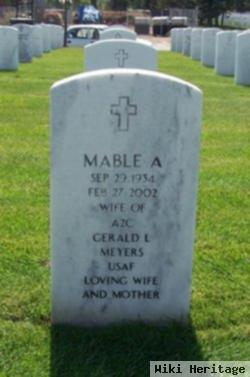 Mable A Meyers