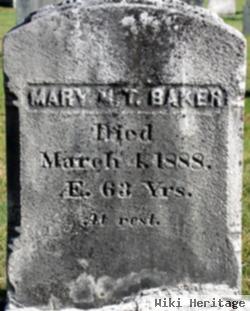 Mary ?.t. Baker