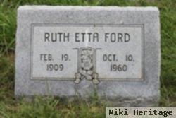 Ruth Etta Ford