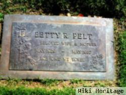 Betty R. Pelt