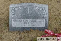 Virginia Gray "sissie" Bullitt Leith