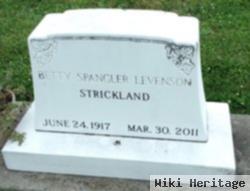 Betty Jean Spangler Strickland Levenson