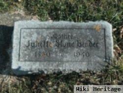 Juliette Stone Bender