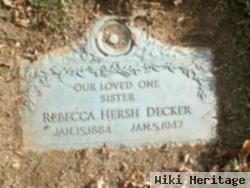 Rebecca Hersh Decker