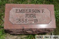 Emberson Franklin "frank" Rich