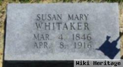 Susan Mary Evans Whitaker