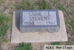 Sadie E. Stevens