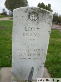 Pvt Leo Thomas Brand