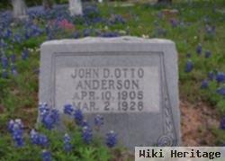 John D. Otto Anderson