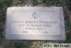 Thomas Edward "ed" Hesselgrave