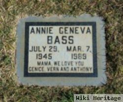 Annie Geneva Bass