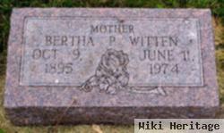 Bertha P Witten