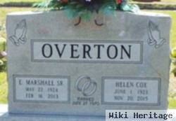 Elliott Marshall Overton, Sr