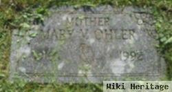 Mary V Ohler