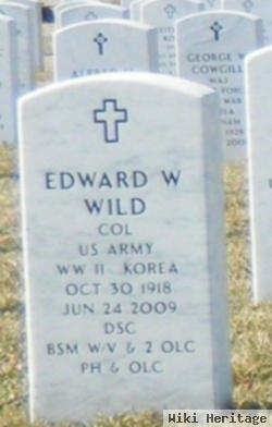 Edward W Wild