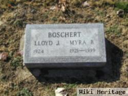 Myra B "bobbye" Neal Boschert