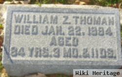 William Zacharias Thoman