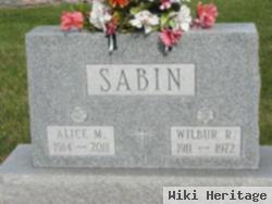 Wilbur Roger Sabin