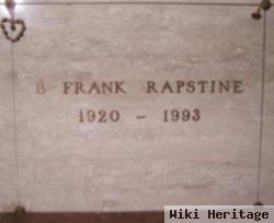 Boniface Francis "frank" Rapstine