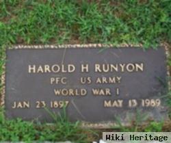 Harold Henry Runyon