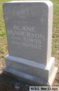 Rufus Blaine Henderson