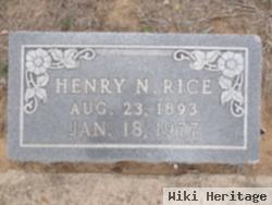 Henry Newton Rice