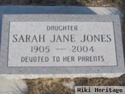 Sarah Jane Jones