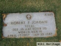 Sgt Robert F Jordan