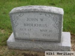 John W. Broekhuis