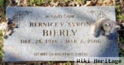 Bernice V. Bierly Syron