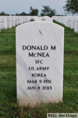 Donald Maurice "don" Mcnea