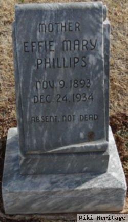 Effie Mary Mccarty Phillips