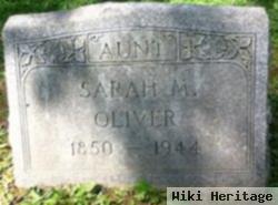 Sarah Margaret Whisman Oliver