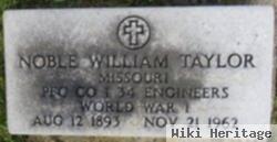 Pfc Noble William Taylor