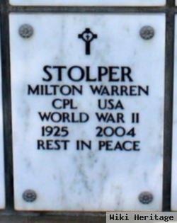 Milton Warren Stolper