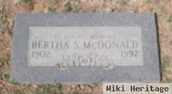 Bertha Sailer Mcdonald