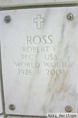 Pfc Robert F Ross