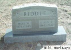 Mary Josie Marilda Majors Riddle