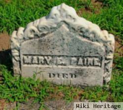 Mary E Paine