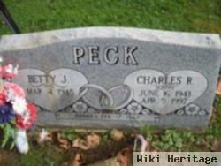 Charles R "sonny" Peck