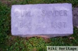 Burl Snyder