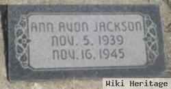 Ann Avon Jackson