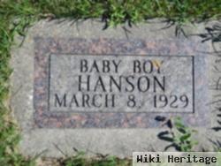 Baby Boy Hanson