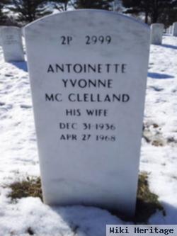 Antoinette Yvonne Mcclelland