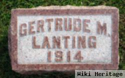 Gertrude M. Lewis Lanting