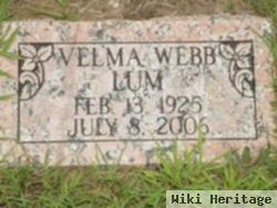 Velma Webb Lum