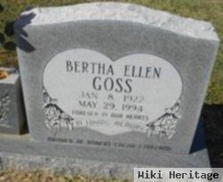 Bertha Ellen Goss